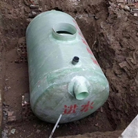 玻璃钢污水沉淀池可定做 新型玻璃钢商砼化粪池 农村厕改化粪池 价格实惠
