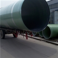 玻璃钢缠绕管道 玻璃钢电缆管道 4000mm排烟管道 货到付款