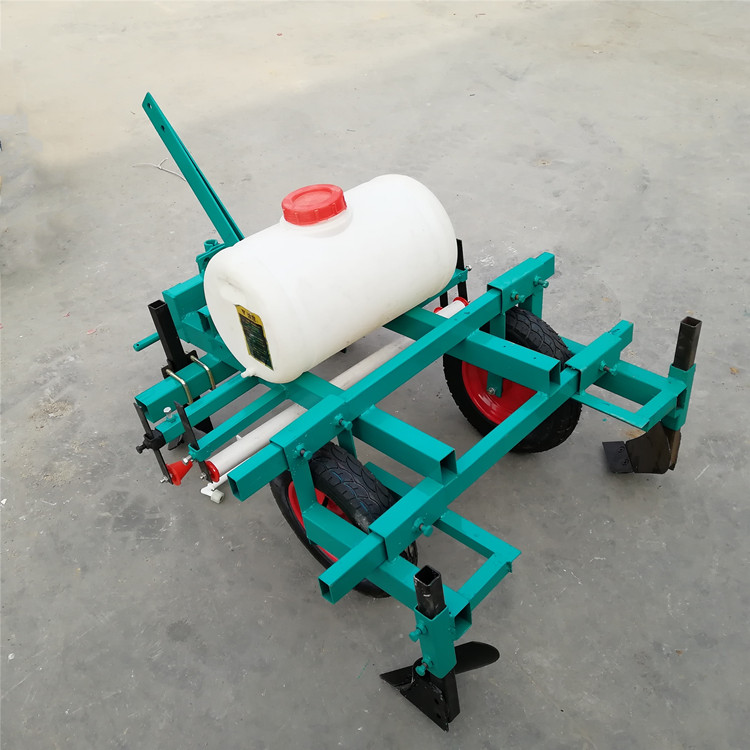 人力高垄地膜覆盖机 富强牌多功能轻便覆膜机