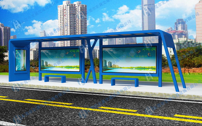 2021新款公交候车亭设计生产，供应武昌候车亭