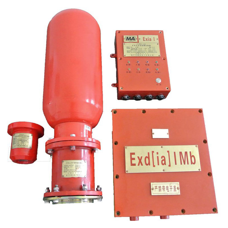 zybg9自动喷粉抑爆装置 巷道式自动喷粉抑爆装置 品质保证