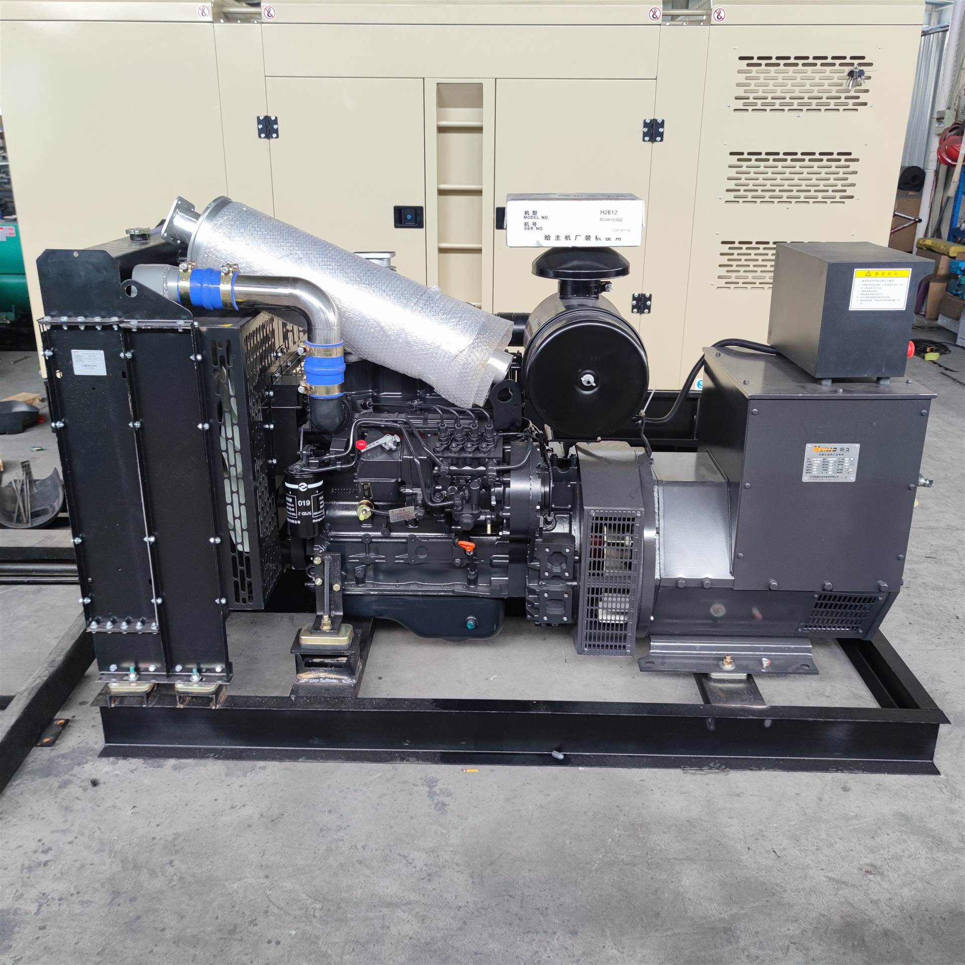 380v柴油发电机柴油发电机厂120kw发电机图片
