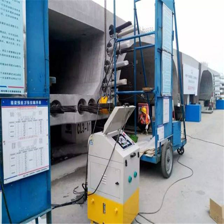 呼伦贝尔智能张拉系统250吨穿心式千斤顶湖北荆州