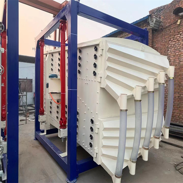 木片摇摆筛木糠筛分机木屑振动筛分机骄阳fybs1530方形摇摆筛价格