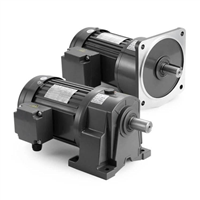 卧式附三相铝壳 铁壳减速机电机 士元齿轮减速机