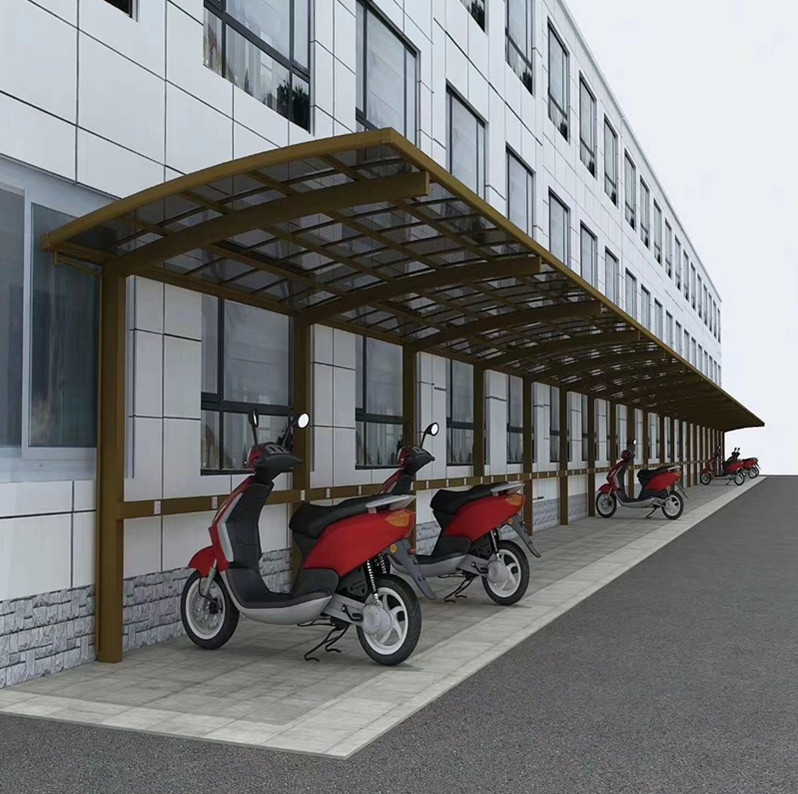 昌平耐力板汽车车棚定做 耐力板 耐力板挡雨棚订做厂家