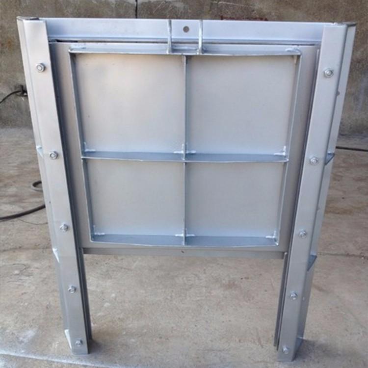 尺寸定制堰门 不锈钢调节堰门 不锈钢出水堰门