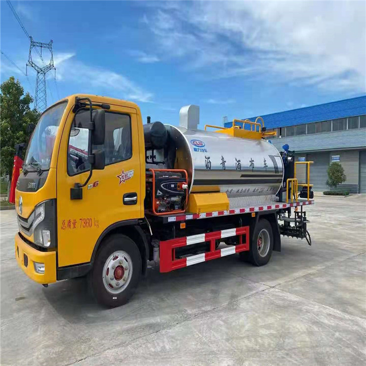 东风多利卡4吨沥青洒布车玉柴140马力喷洒乳化沥青热沥青等