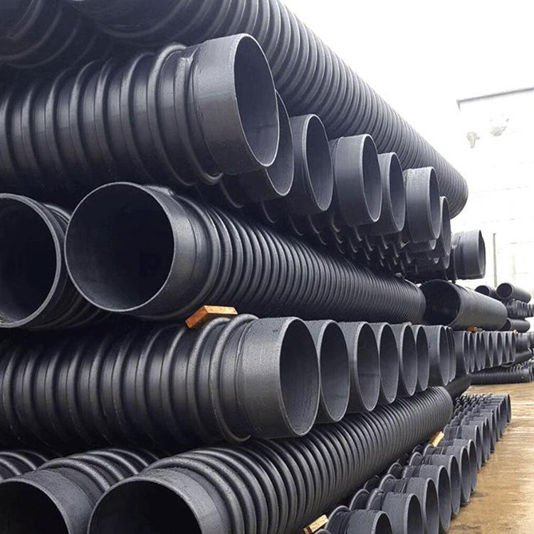 咸阳秦都区排污pe克拉管 缠绕增强结构壁b型克拉管 道路改造排水克拉