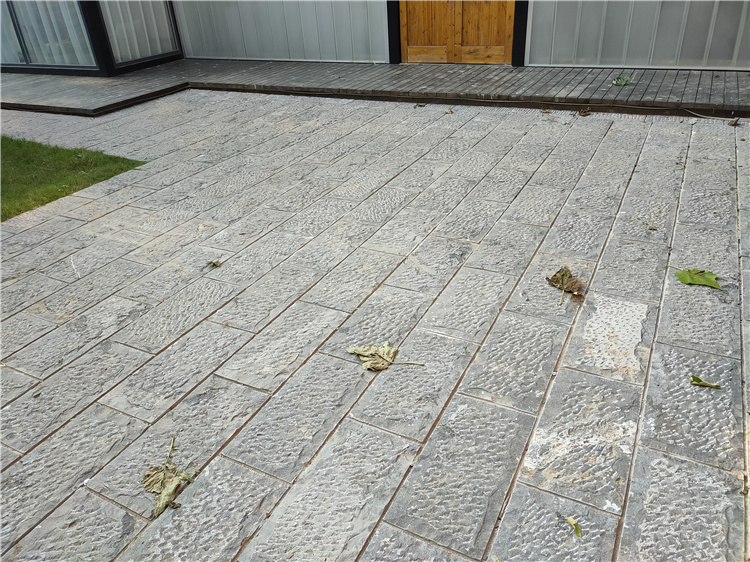 青石板价格盲道石人行道青石板机切面青石板嘉祥豪美石业