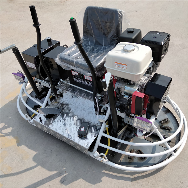 驾驶型大圆盘 一米金刚砂收面机 地下室车间混凝土座驾抹平机