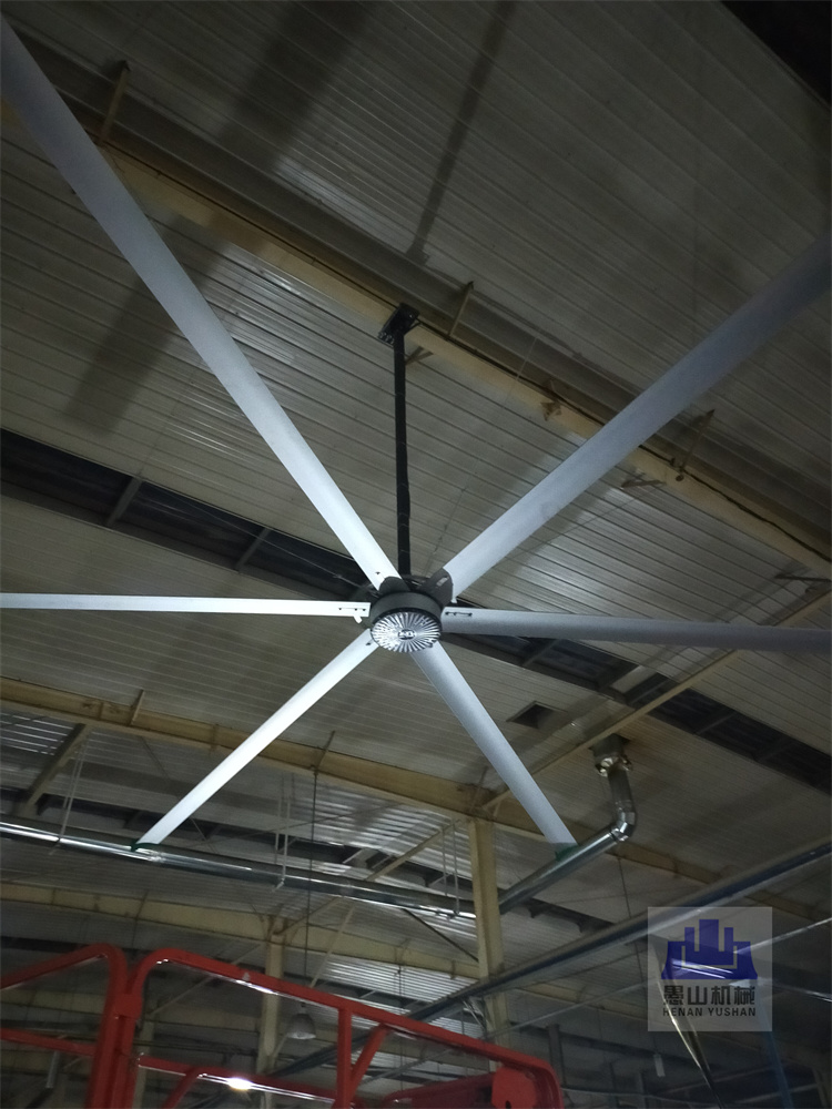 超大型 工业大风扇 永磁同步电机 七米直径 高效节能 低磨损 大风扇