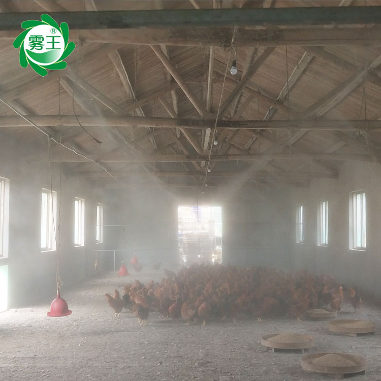 雾王 养鸡场喷雾降温 房顶降温喷淋