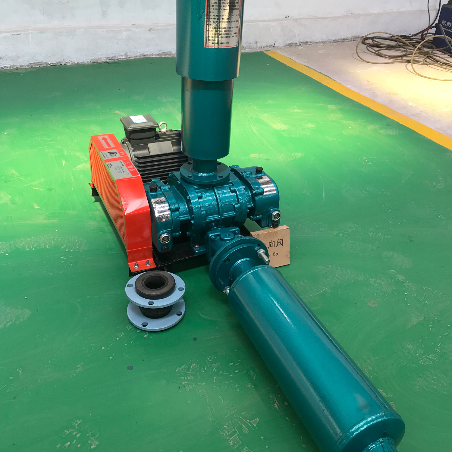 脱硫罗茨风机脱硝罗茨鼓风机nssr200wc 国标75kw电机 质保18个月