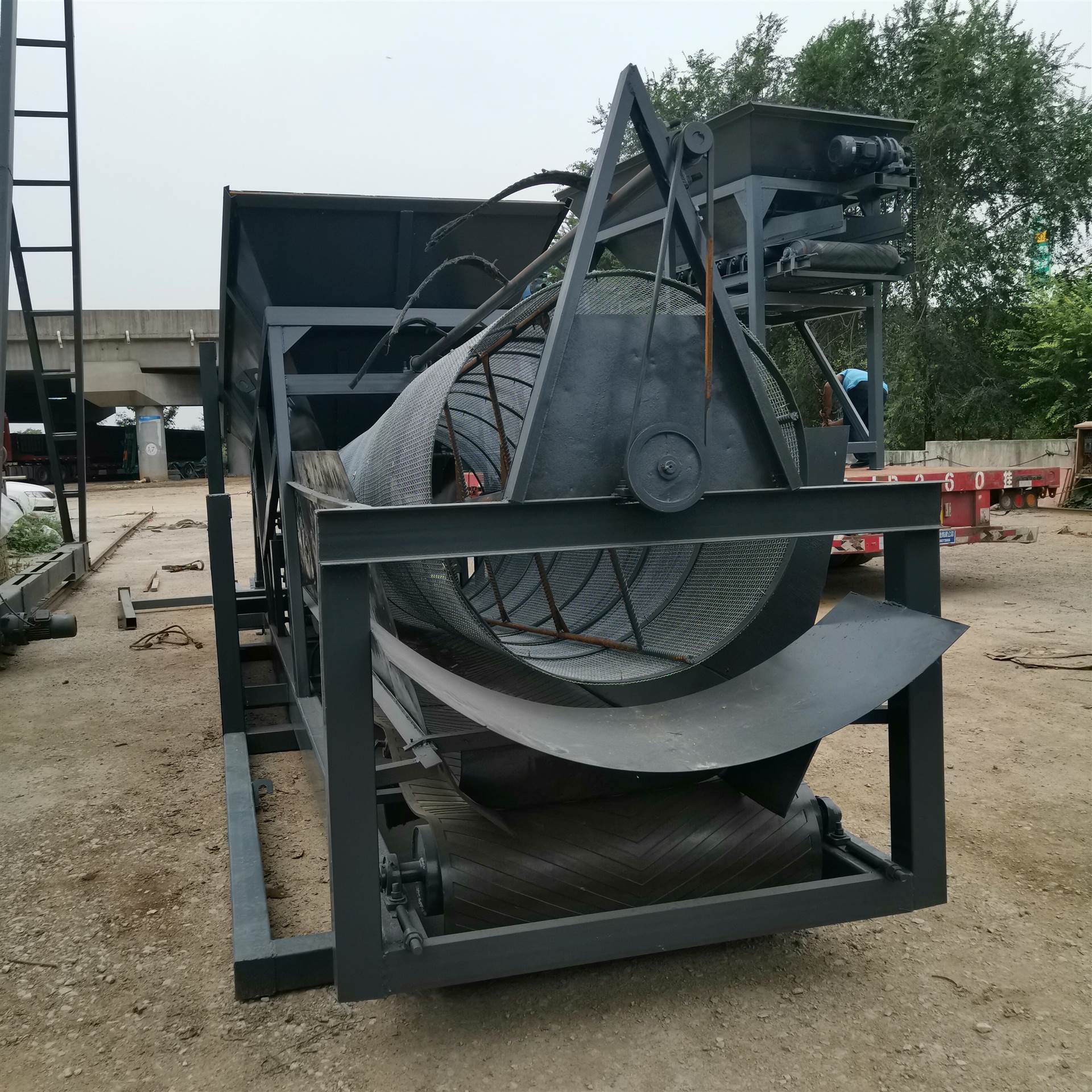 工地筛沙机 河沙筛沙机 50型筛沙机价格
