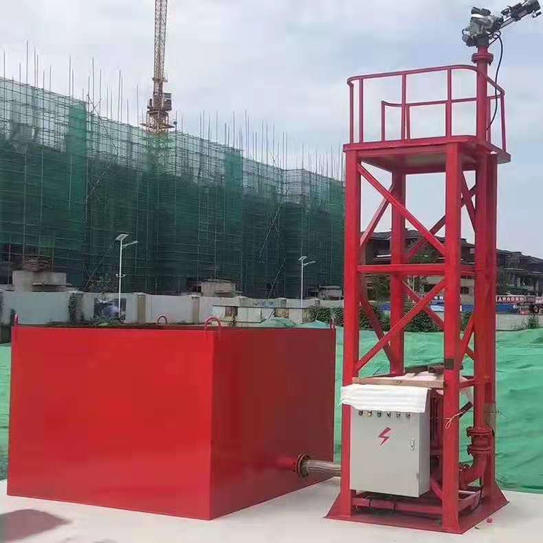 河南信阳 晋工工业高压防尘塔炮消防炮塔制造厂
