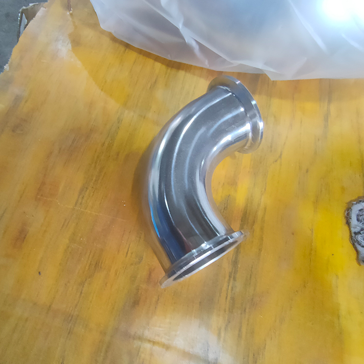 快装弯头304不锈钢卫生级无缝焊接弯头