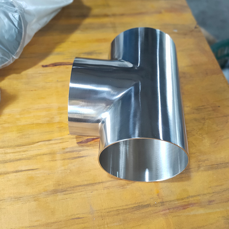 不锈钢镜面抛光三通 304 316不锈钢异径管焊接三通管件