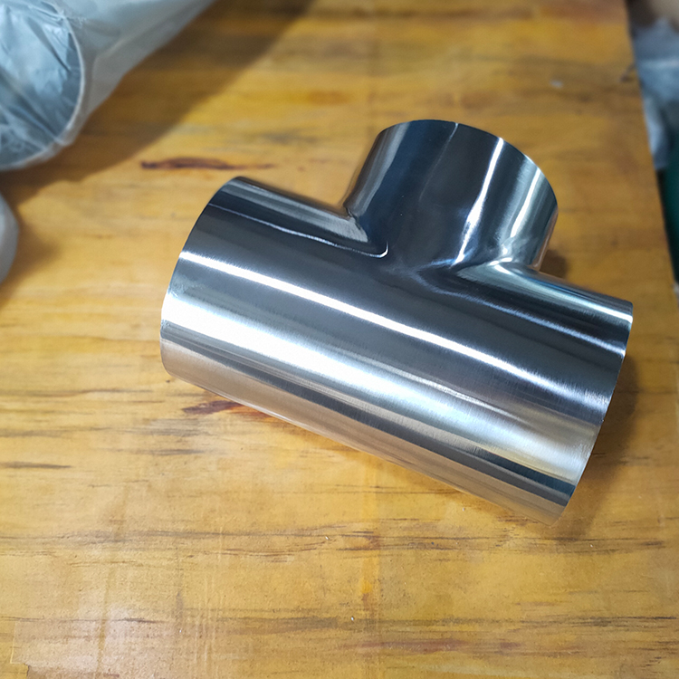 不锈钢镜面抛光三通 304 316不锈钢异径管焊接三通管件