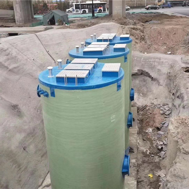 雨水污水泵站 玻璃钢污水泵站 一体化预制泵站厂家