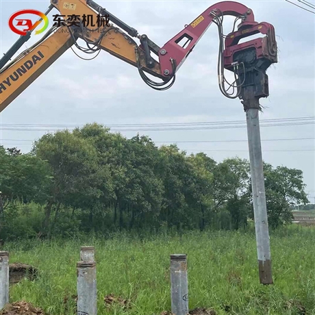 打桩锤子钢板桩拉森桩打桩锤打桩机子