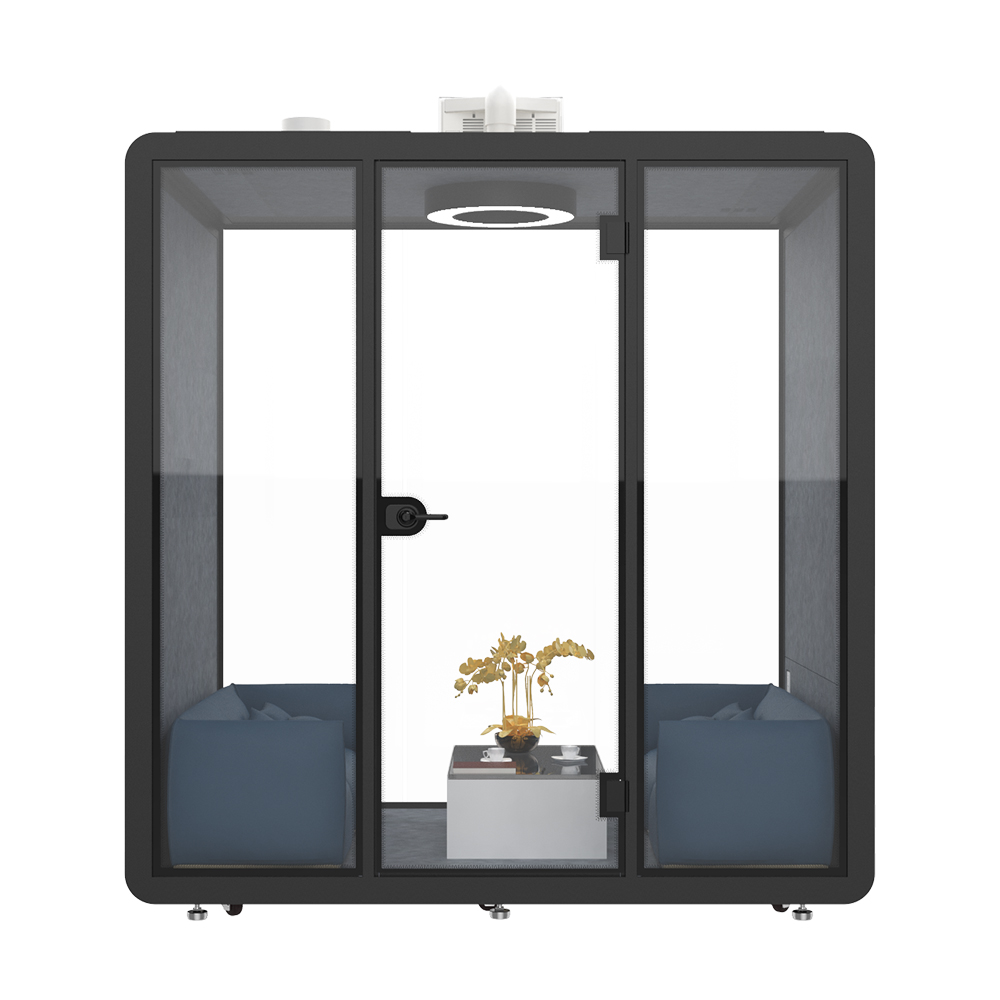 办公移动隔音仓小型会议室隔音房洽谈室隔音舱