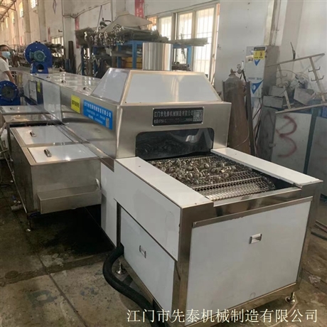 先泰铜件清洗抛光线 铜阀体除切削液铜屑清洗设备