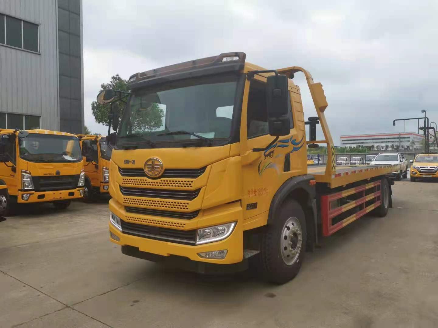 解放龙v国六10吨清障车