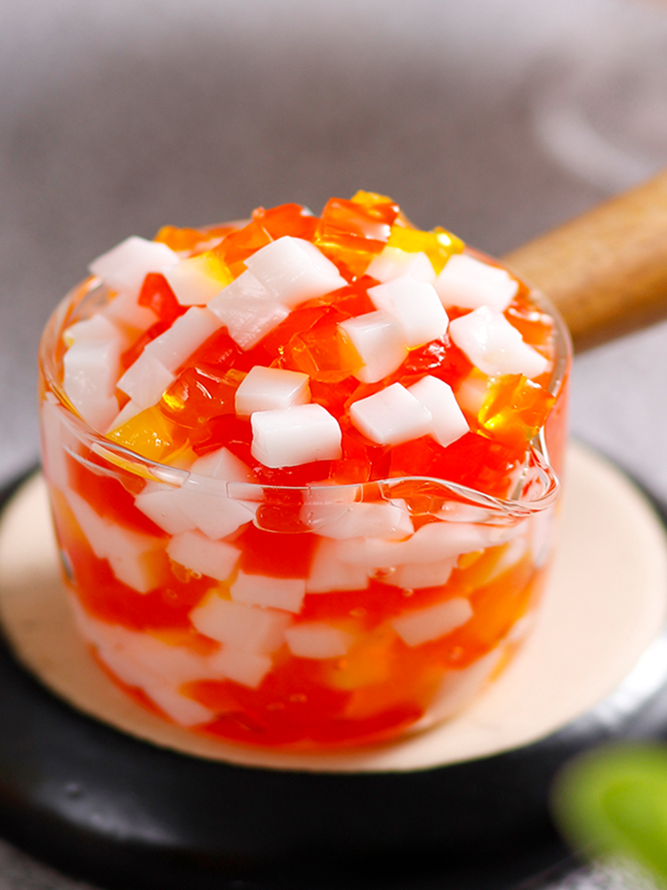 昆明有奶茶原料三色椰果