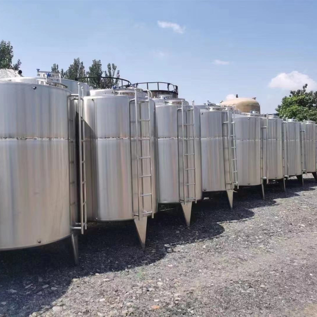 大型不锈钢储罐 50立方葡萄酒储存罐 双层立式不锈钢保温罐