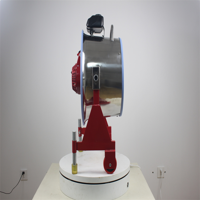 正压式机动排烟机yy9000a不锈钢导风筒轮轴式支架