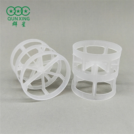 塑料鲍尔环 聚丙烯塑料鲍尔环填料 直径25mmPP鲍尔环 萍乡群星