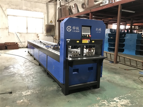 佛山锌铖机械锌钢百叶冲孔机-超市货架数控冲床厂家