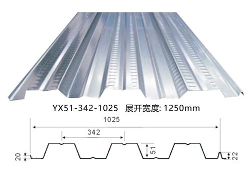 江苏恒海生产1025型楼承板支持来料加工