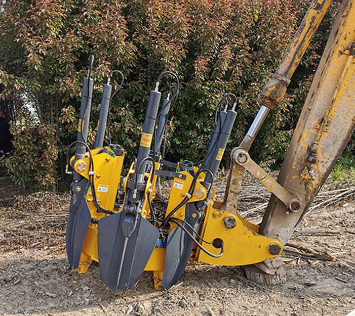 勤鑫机械设备ws1000六掰挖树机数控系统苗圃专用