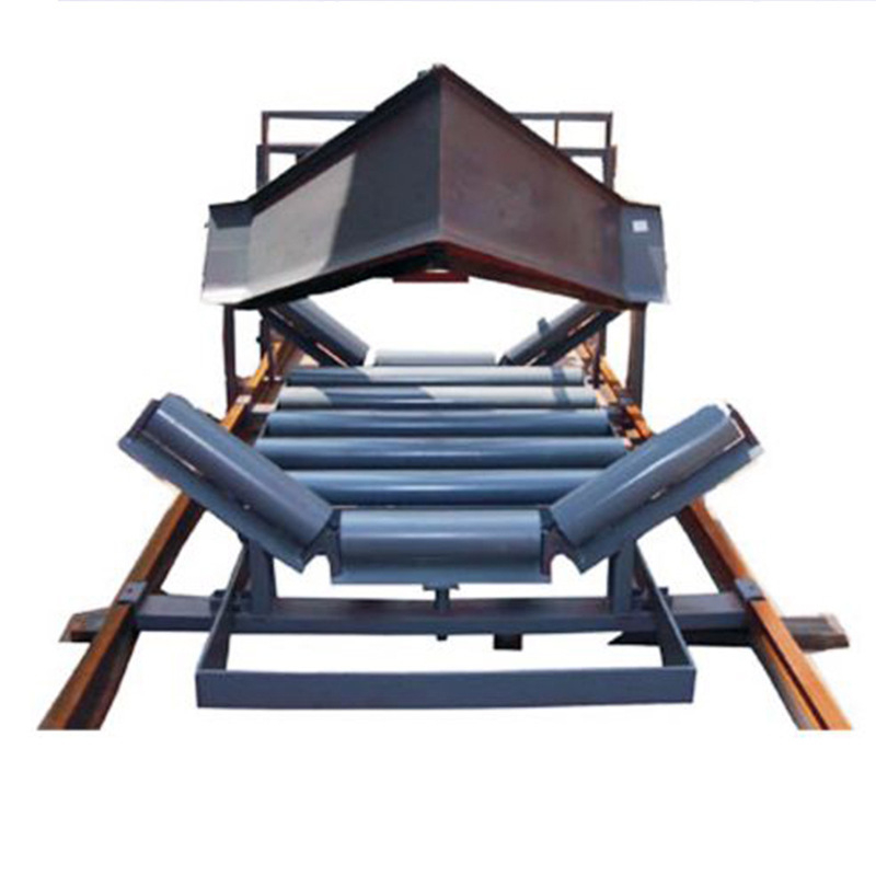 单侧电动犁式卸料器双侧分煤缷料器