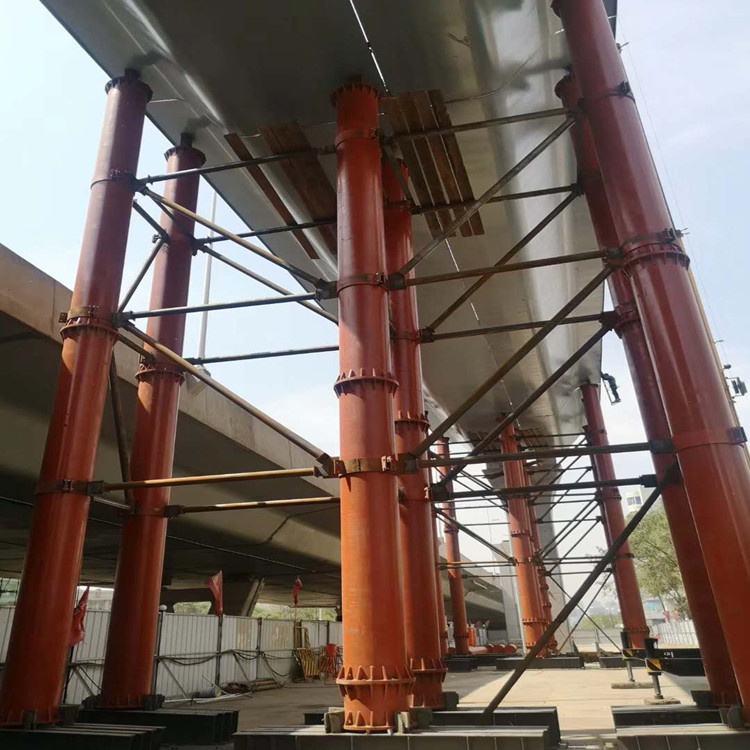 可调节钢支撑 桥梁架立钢支撑 规格齐全