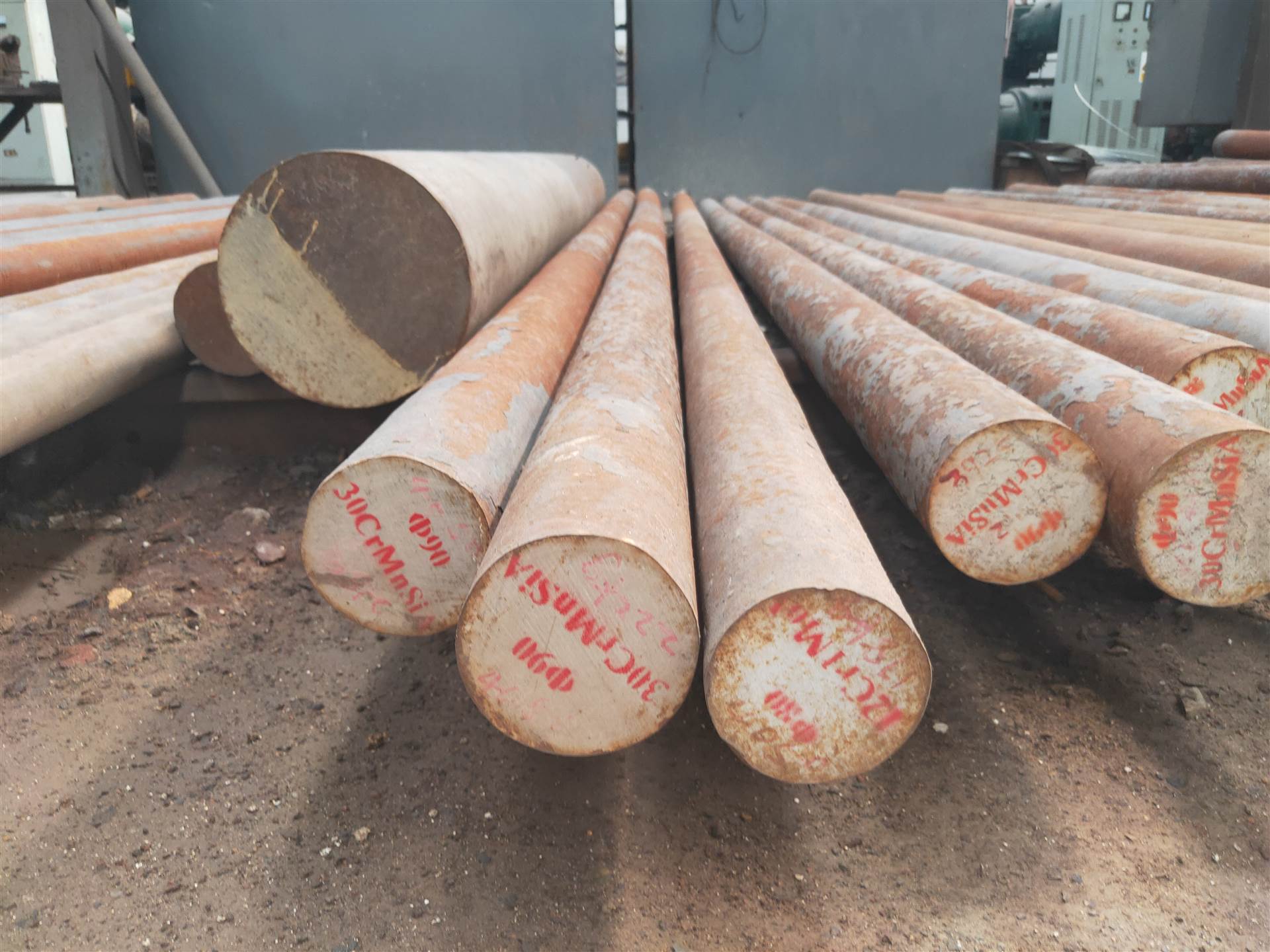 劲国高温耐腐蚀30crmnsia合金结构圆钢定制切割