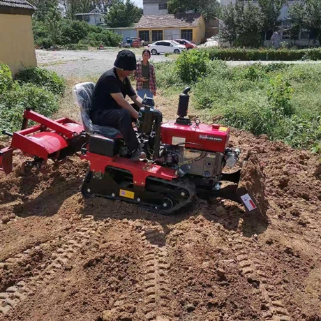 25马力履带式旋耕机 履带式旋耕机 履带式座驾犁地机 农用机械
