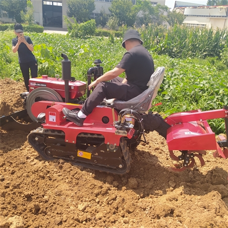 25马力履带旋耕机 履带小型播种机 履带式播种机