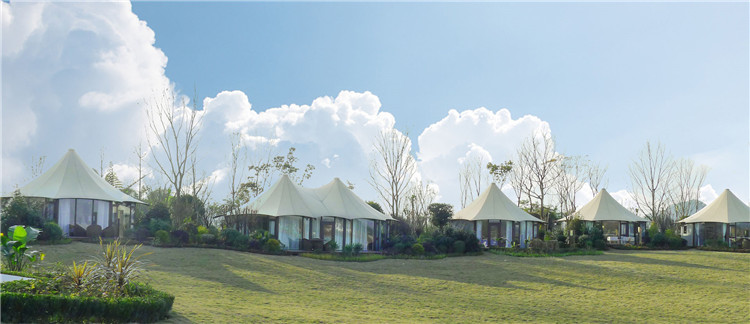 生态营地帐篷酒店房车营地度假村民宿帐篷免费上门搭建