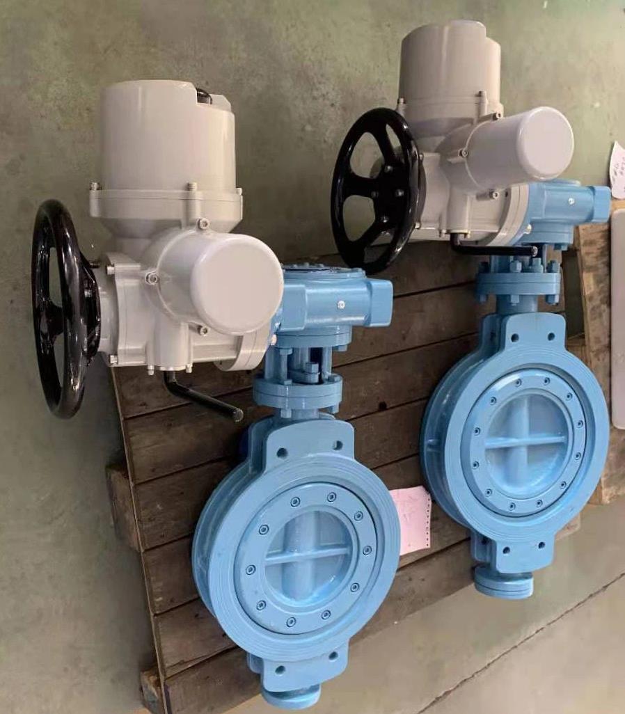 三偏心电动硬密封蝶阀