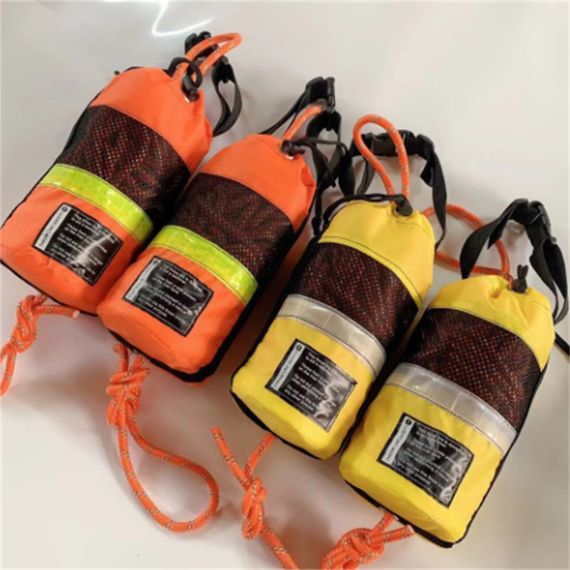 水上救生绳包 15米救援抛绳包 防汛应急救援装备