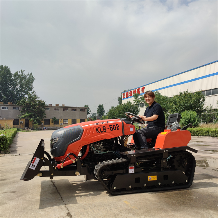 50马力旱地履带拖拉机 履带拖拉机生产厂家 50马力带1.5米宽幅旋耕机