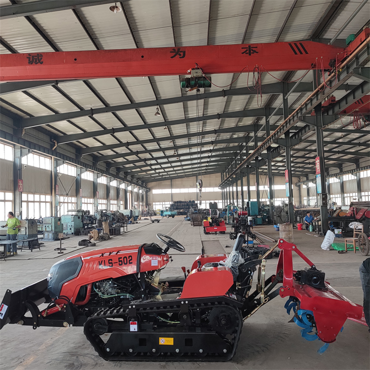 50马力履带犁地机 山地复杂地形犁地机 农用多功能耕犁地机