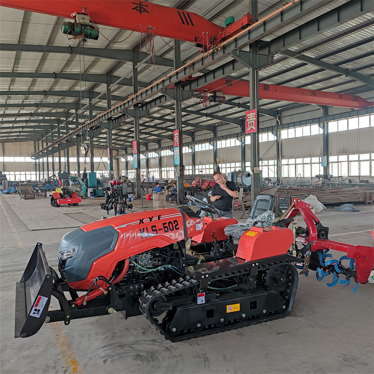 50马力履带旱地开沟起垄机 山东裕丰果园开沟施肥机 