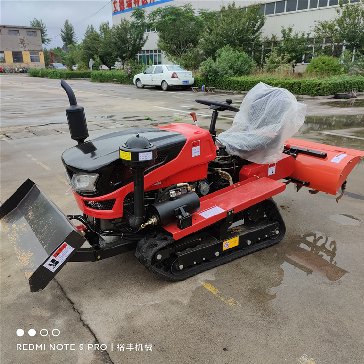 35马力新款乘坐式微耕机 新型乘坐小款微耕机 新款方向盘小型微耕机