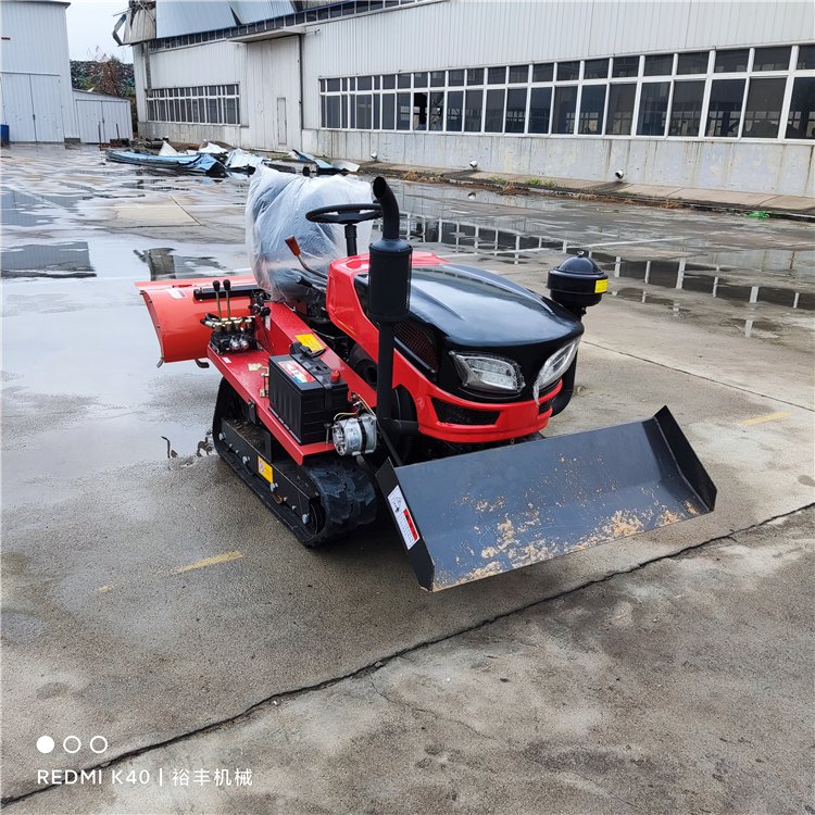 35马力乘坐式履带推土机 推土视频 推土效果