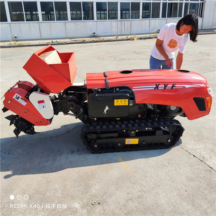 35马力多功能微型田园管理 35马力履带式微耕小型机 35马力自走果园大棚专用机