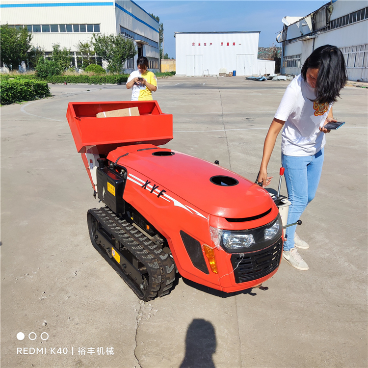 河南35马力履带旋耕机 自走式履带旋耕机 乘坐式旋耕除草一体机